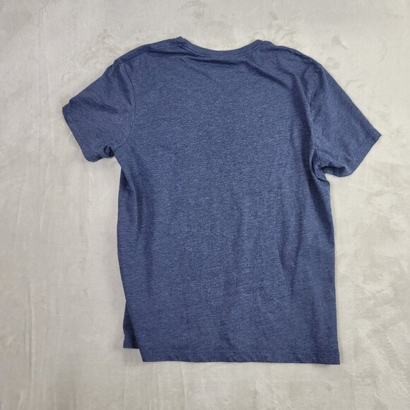 J. Crew Mercantile Navy & Red Broken-In Men's Crab Tee | Size S - Picture 6 of 6
